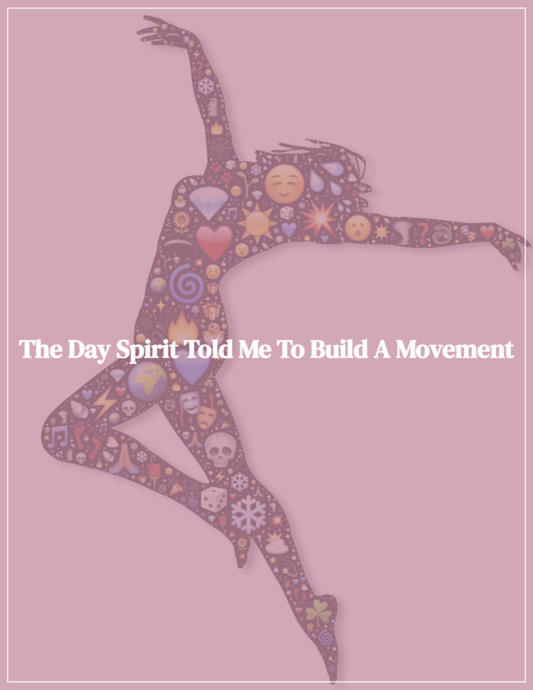 The Day Spirit Told Me to Build a Movement - Image by John Hain from Pixabay - Featured