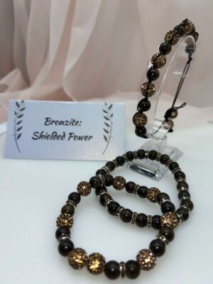 Wisdom Wired™ Chapter 6 Bracelet – Bronzite – "Shielded Power" Collection