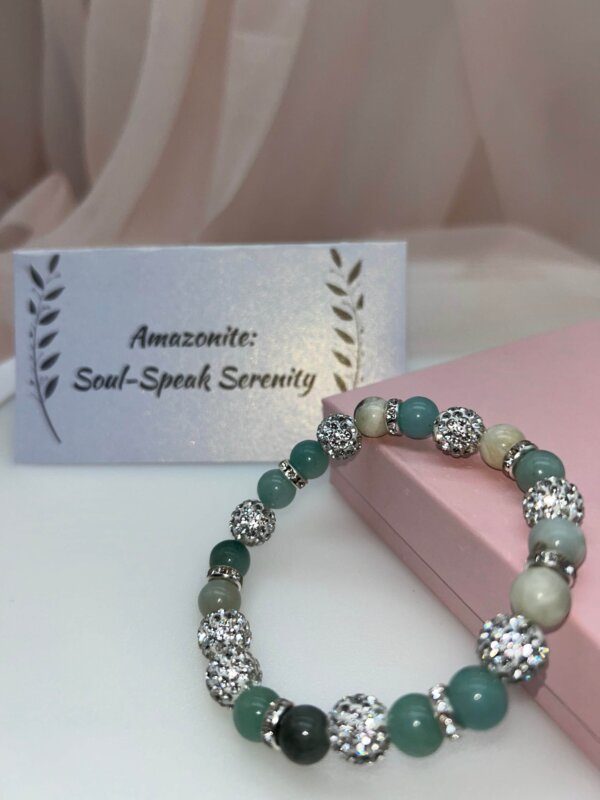 Wisdom Wired™ Chapter 4 Bracelet – Amazonite – "Soul Speak Serenity" - Remembrance Edition
