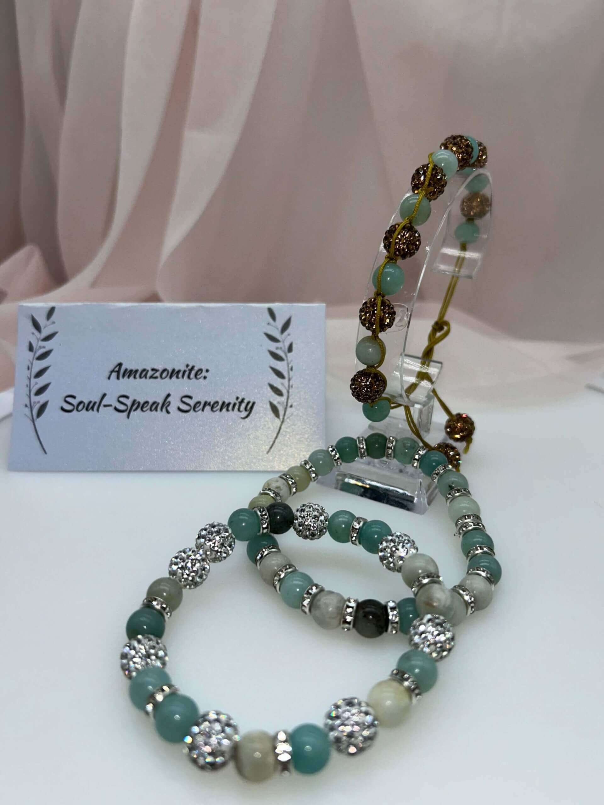 Wisdom Wired™ Chapter 4 Bracelet – Amazonite – Soul Speak Serenity Collection Store